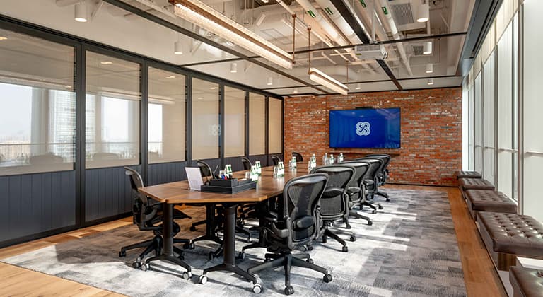 TEC 电竞菠菜中心有能体现氛围感与设计美学的高端服务式办公空间