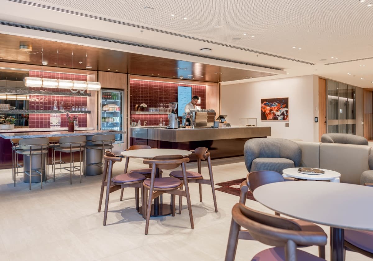 The Executive Centre event space in Sydney featuring flexible seating arrangements and modern furnishings for corporate gatherings