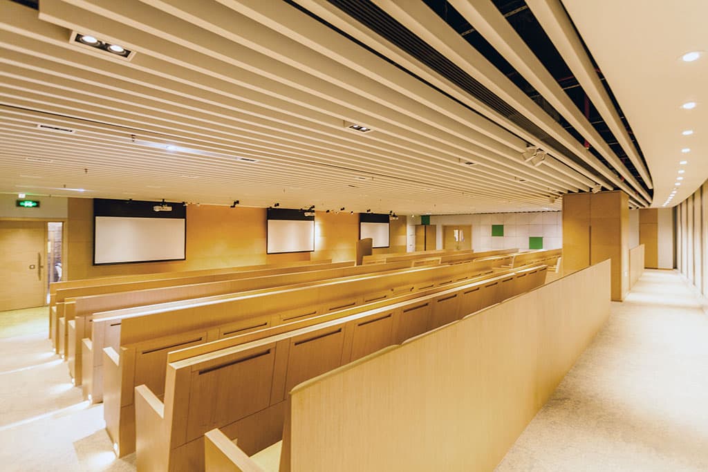 广州周大福金融中心的演讲厅