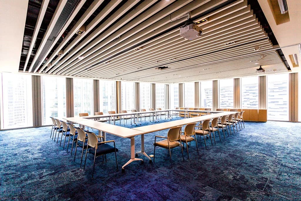 在广州天河区的多功能活动室