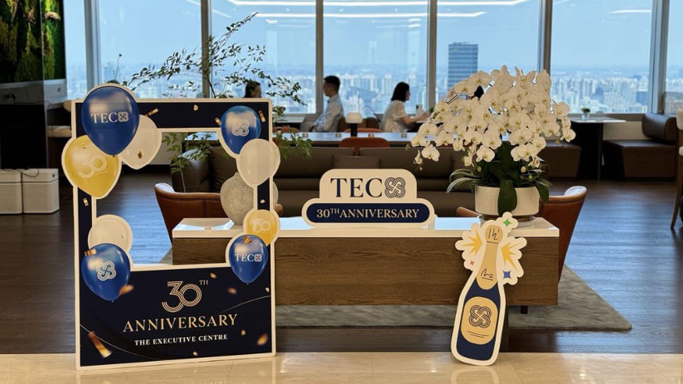 电竞菠菜迎来 30 周年,将上海中信泰富广场中心的旗舰商务中心进行全面翻新,破旧立新,为会员打造高效率的办公新环境